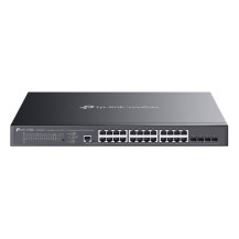 TP-LINK Omada SG3428XMPP, Gestito, L2+, Gigabit Ethernet (10/100/1000), Power over Ethernet (PoE), Montaggio in rack, 1U