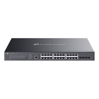 TP-LINK Omada SG3428XMPP, Gestito, L2+, Gigabit Ethernet (10/100/1000), Power over Ethernet (PoE), Montaggio in rack, 1U
