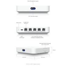 Ubiquiti Gateway - 1GbE, 2,5GbE - Gestito in cloud