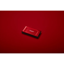 Kingston XS1000 - SSD - 2 TB - esterno (trasportabile) - USB 3.2 Gen 2 (con connettore USB-C)