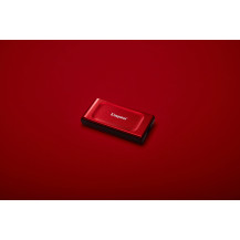 Kingston XS1000 - SSD - 1 TB - esterno (trasportabile) - USB 3.2 Gen 2 (con connettore USB-C)