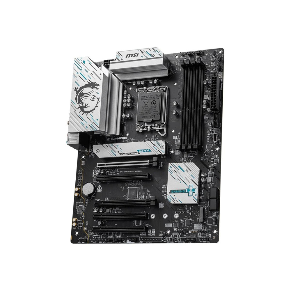 MSI B760 GAMING PLUS WIFI DDR4 - Scheda madre - ATX - Sockel LGA1700 - Chipset B760 - USB 3.2 Gen 1, USB 3.2 Gen 2, USB-C 3.2 Ge
