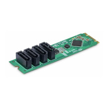 StarTech.com 4-Port M.2 to SATA Adapter Card