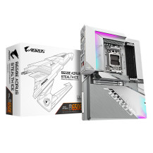 Gigabyte AORUS B650E STEALTH ICE - Scheda madre - ATX - Socket AM5 - Chipset AMD B650 - USB-C 3.2 Gen2, USB 3.2 Gen 2, USB 3.2 G