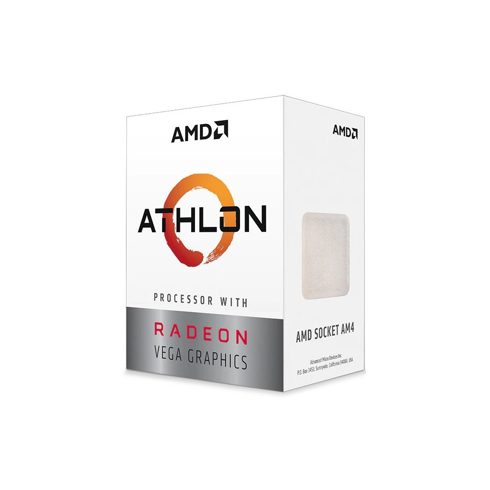 AMD Athlon 3000G, AMD Athlon, Socket AM4, 14 nm, AMD, 3000G, 3,5 GHz