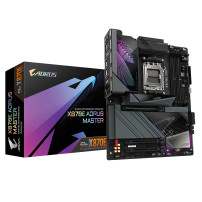 Gigabyte AORUS X870E MASTER - Scheda madre - ATX - Socket AM5 - Chips AMD X870E - USB-C 3.2 Gen 2x2, USB4, USB 3.2 Gen 1, USB 3.