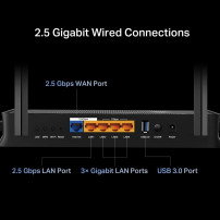 TP-LINK Archer BE230 V1 - Router wireless con switch a 4 porte