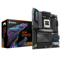 Gigabyte AORUS X870E PRO - Scheda madre - ATX - Socket AM5 - Chips AMD X870E - USB-C 3.2 Gen 2x2, USB4, USB 3.2 Gen 1, USB 3.2 G