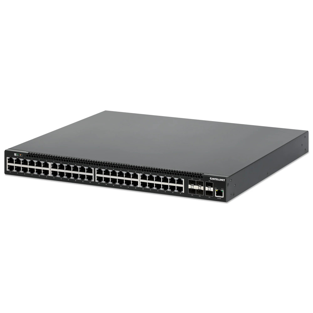 Intellinet Switch - L3 - gestito - 48 x 10/100/1000 (PoE+)