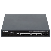 Intellinet 562003, Gestito, L2+/L3, Ethernet Gigabit (10/100/1000), Energia su Ethernet (PoE), Installazione in rack, 1U