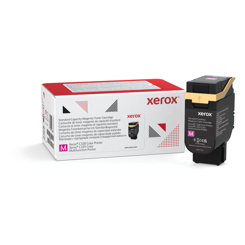 Xerox Cartuccia toner Magenta a Capacità standard da 1800 Pagine per Stampante a colori ® C320/multifunzione a colori ® C325 ( Xerox Cartuccia toner Magenta a Capacità standard da 1800 Pagine per Stampante a colori ® C320/multifunzione a colori ® C325 (