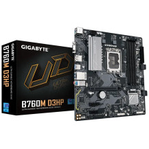 Gigabyte B760M D3HP - Scheda madre - micro ATX - Sockel LGA1700 - Chipset B760 - USB-C 3.2 Gen 1, USB 3.2 Gen 1 - LAN Gigabit - 