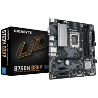 Gigabyte B760M D3HP - Scheda madre - micro ATX - Sockel LGA1700 - Chipset B760 - USB-C 3.2 Gen 1, USB 3.2 Gen 1 - LAN Gigabit - 