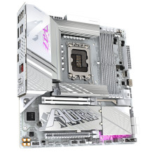 Gigabyte AORUS Z890M ELITE WIFI7 ICE - Scheda madre - micro ATX - LGA1851 Socket - Chips Z890 - USB4, USB-C 3.2 Gen2, USB 3.2 Ge