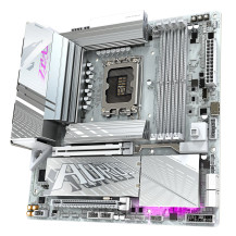 Gigabyte AORUS Z890M ELITE WIFI7 ICE - Scheda madre - micro ATX - LGA1851 Socket - Chips Z890 - USB4, USB-C 3.2 Gen2, USB 3.2 Ge