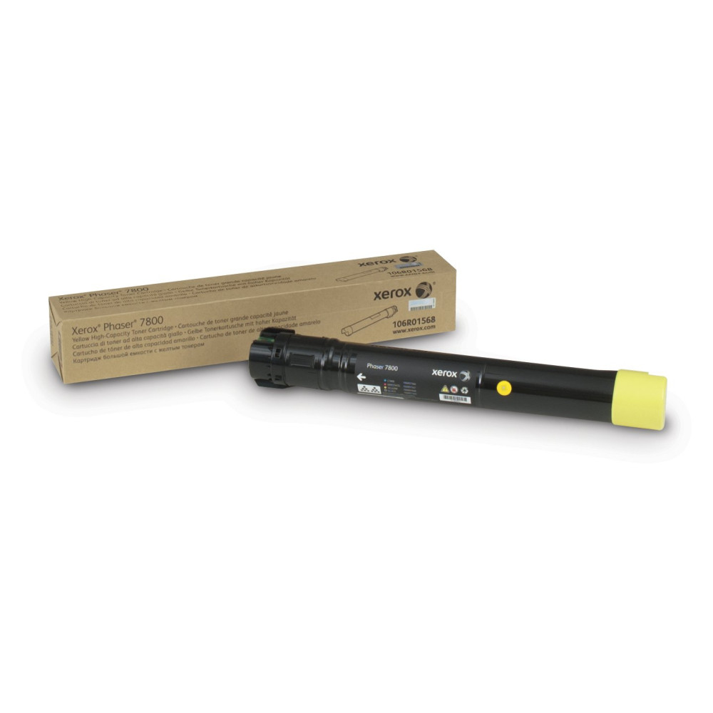 Xerox Cartuccia toner Giallo a High capacity da 17200 Pagine per Phaser® 7800 (106R01568) Xerox Cartuccia toner Giallo a High capacity da 17200 Pagine per Phaser® 7800 (106R01568)