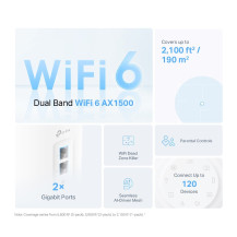 TP-LINK Deco X10 V1 - Sistema WLAN - (2 Router)
