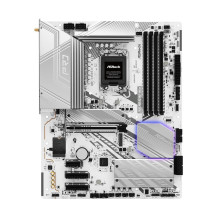 ASRock Z890 Pro RS WiFi Bianco - Scheda madre - ATX - LGA1851 Socket - Chips Z890 - USB4, USB-C 3.2 Gen 2x2, USB 3.2 Gen 2, USB 