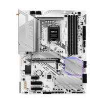 ASRock Z890 Pro RS WiFi Bianco - Scheda madre - ATX - LGA1851 Socket - Chips Z890 - USB4, USB-C 3.2 Gen 2x2, USB 3.2 Gen 2, USB 