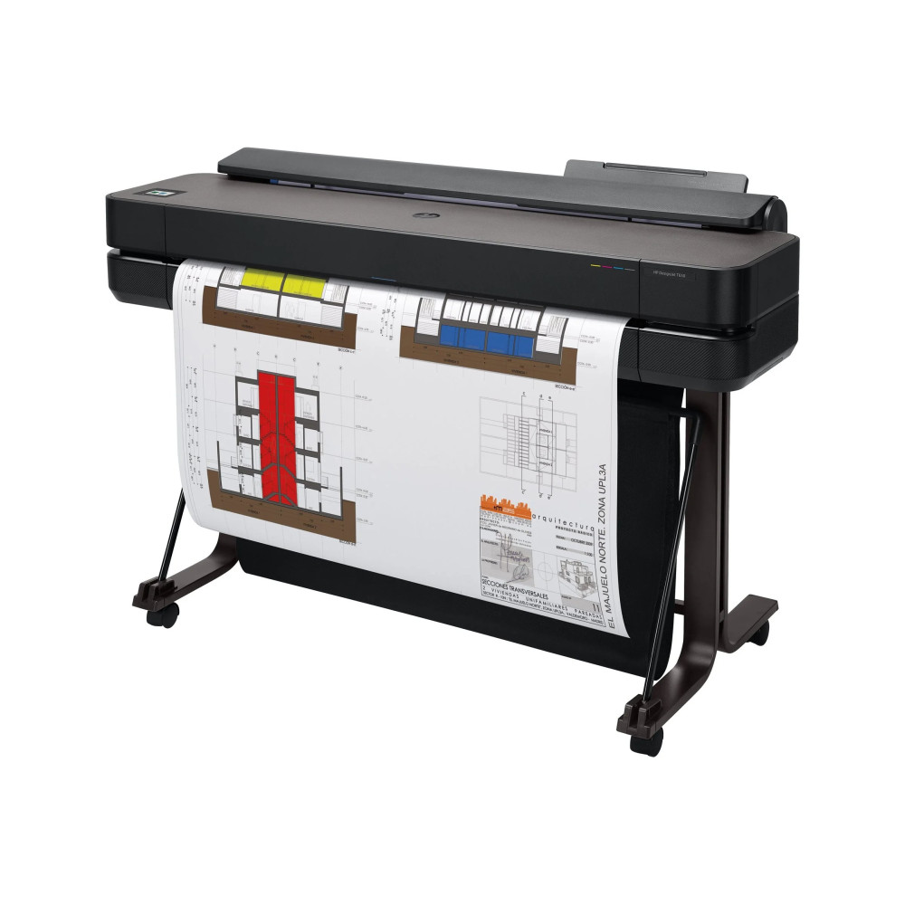 Stampante HP DesignJet T650 - Stampante a grande formato da 914 mm (36") - Colore - Getto d'inchiostro - A0, ANSI D, rotolo