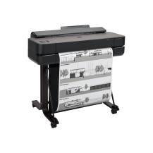 HP DesignJet T650 - Stampante a grande formato da 610 mm (24") - Colore - Getto d'inchiostro - Rolla A1 (61,0 cm x 91,4 m)