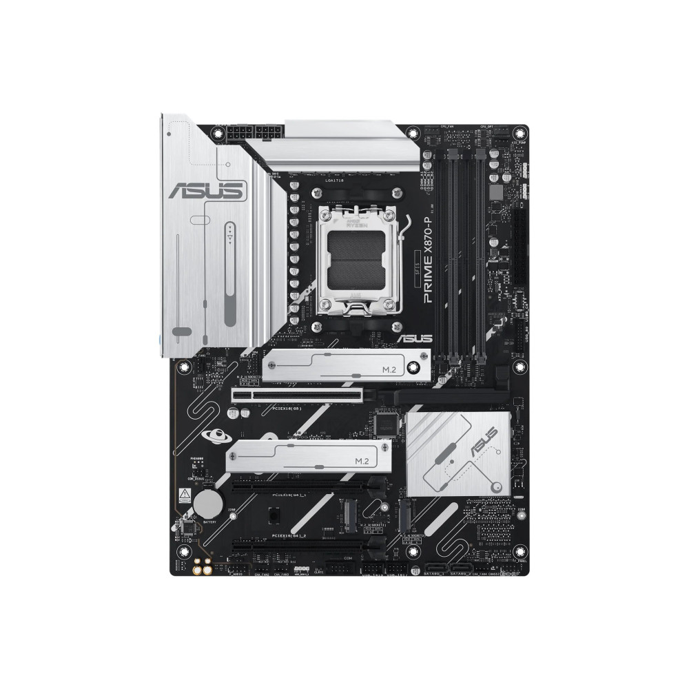 ASUS PRIME X870-P - Scheda madre - ATX - Socket AM5 - Scheda madre AMD X870 - USB4, USB 3.2 Gen 2, USB-C 3.2 Gen2, USB 3.2 Gen 1