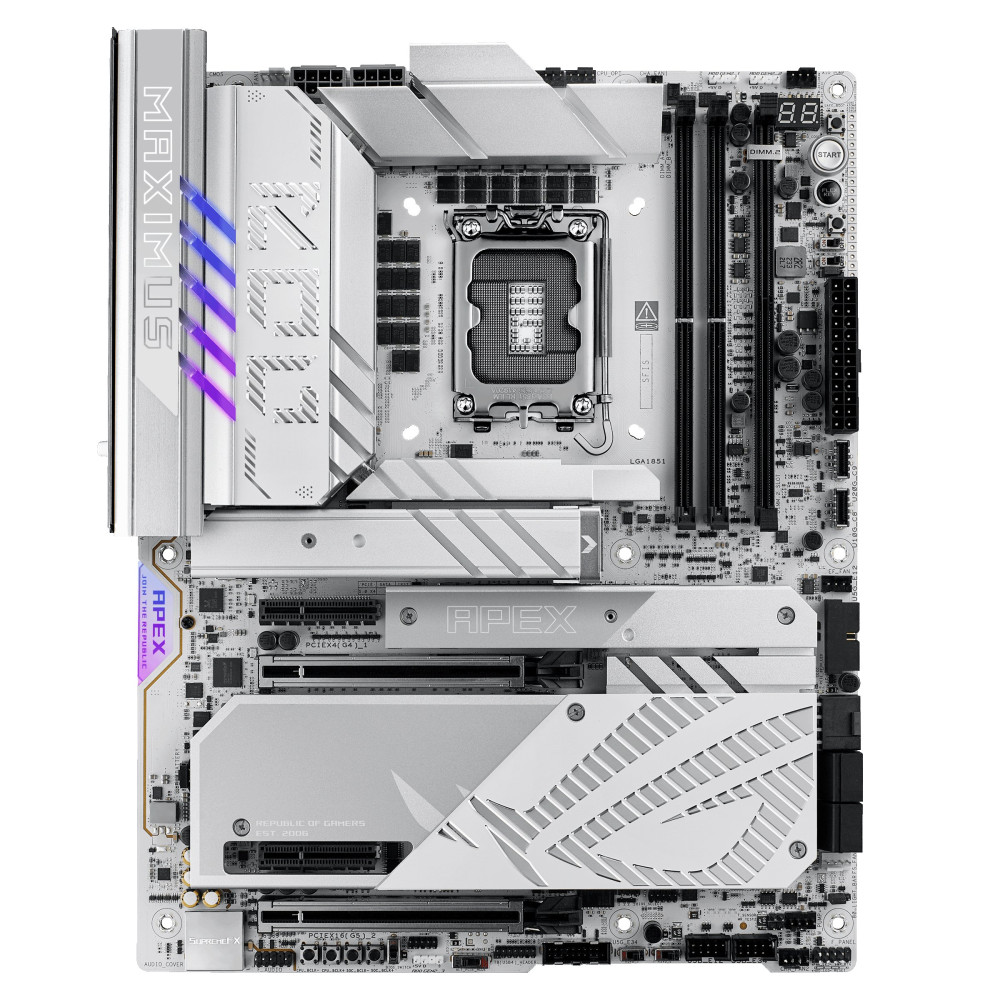 ASUS ROG MAXIMUS Z890 APEX - Scheda madre - ATX - LGA1851 Socket - Chips Z890 - USB4, USB-C 3.2 Gen 2x2, USB-C 3.2 Gen 2, USB 3.