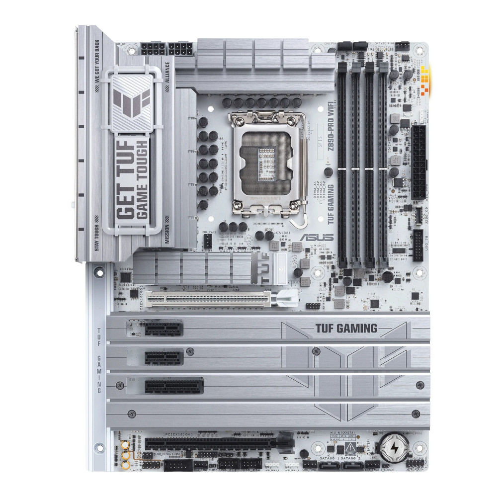 ASUS TUF GAMING Z890-PRO WIFI - Scheda madre - ATX - LGA1851 Socket - Chips Z890 - USB 3.2 Gen 1, USB4 - Wi-Fi 7, Bluetooth, LAN
