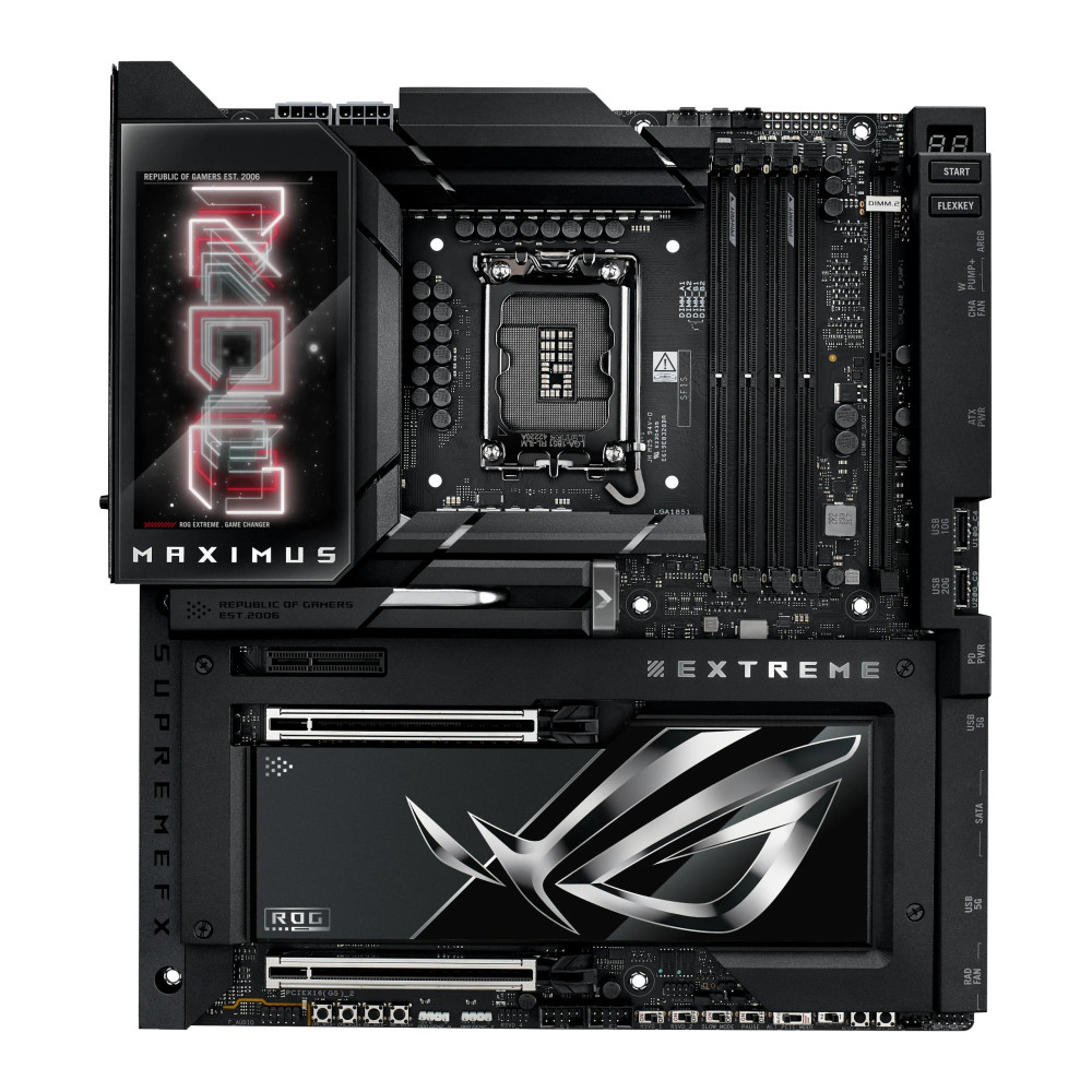 ASUS ROG MAXIMUS Z890 EXTREME - Scheda madre - ATX - LGA1851 Socket - Chips Z890 - USB4, USB 3.2 Gen 1, USB-C 3.2 Gen2, USB 3.2 