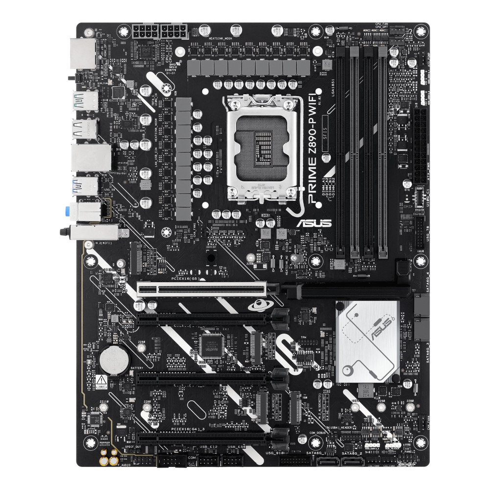 ASUS PRIME Z890-P WIFI - Scheda madre - ATX - LGA1851 Socket - Chips Z890 - USB4, USB 3.2 Gen 2, USB 3.2 Gen 1, USB-C 3.2 Gen 1 