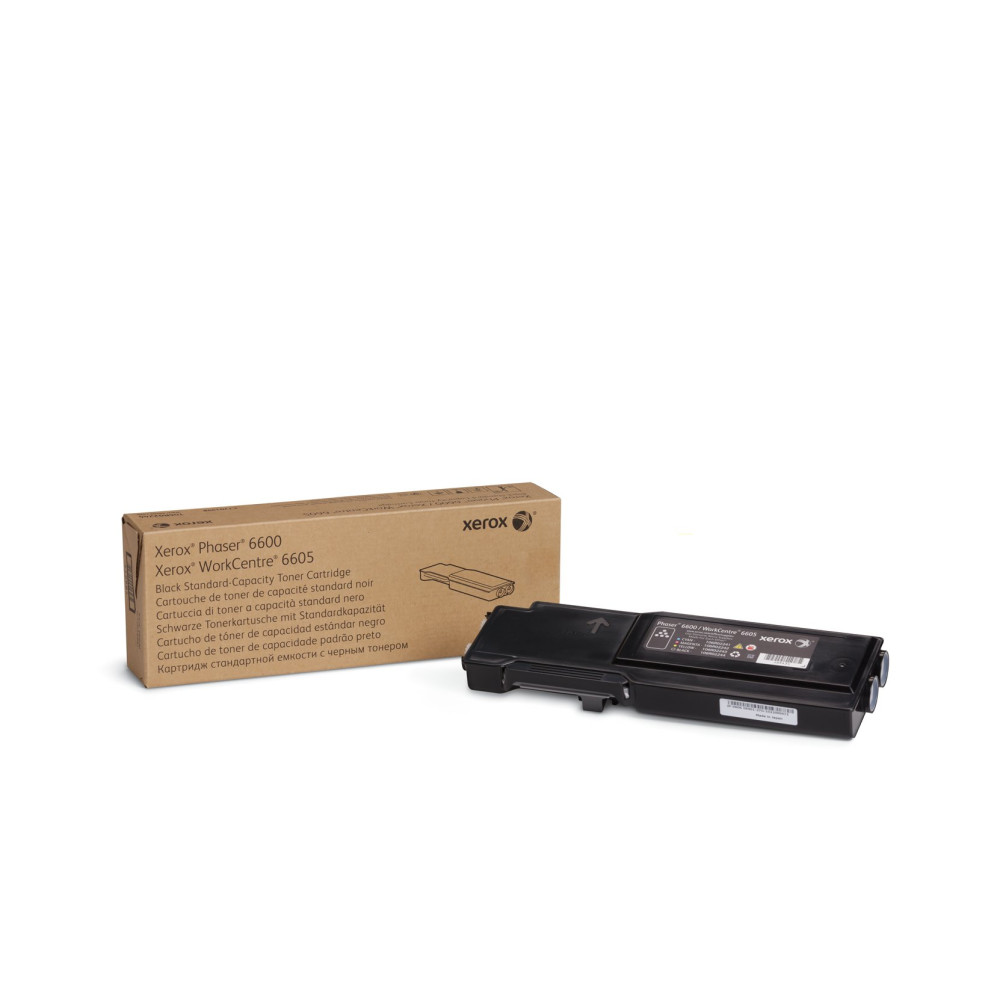Xerox Cartuccia toner Nero a Capacità standard per Phaser™ 6600, WorkCentre™ 6605 Xerox Cartuccia toner Nero a Capacità standard per Phaser™ 6600, WorkCentre™ 6605