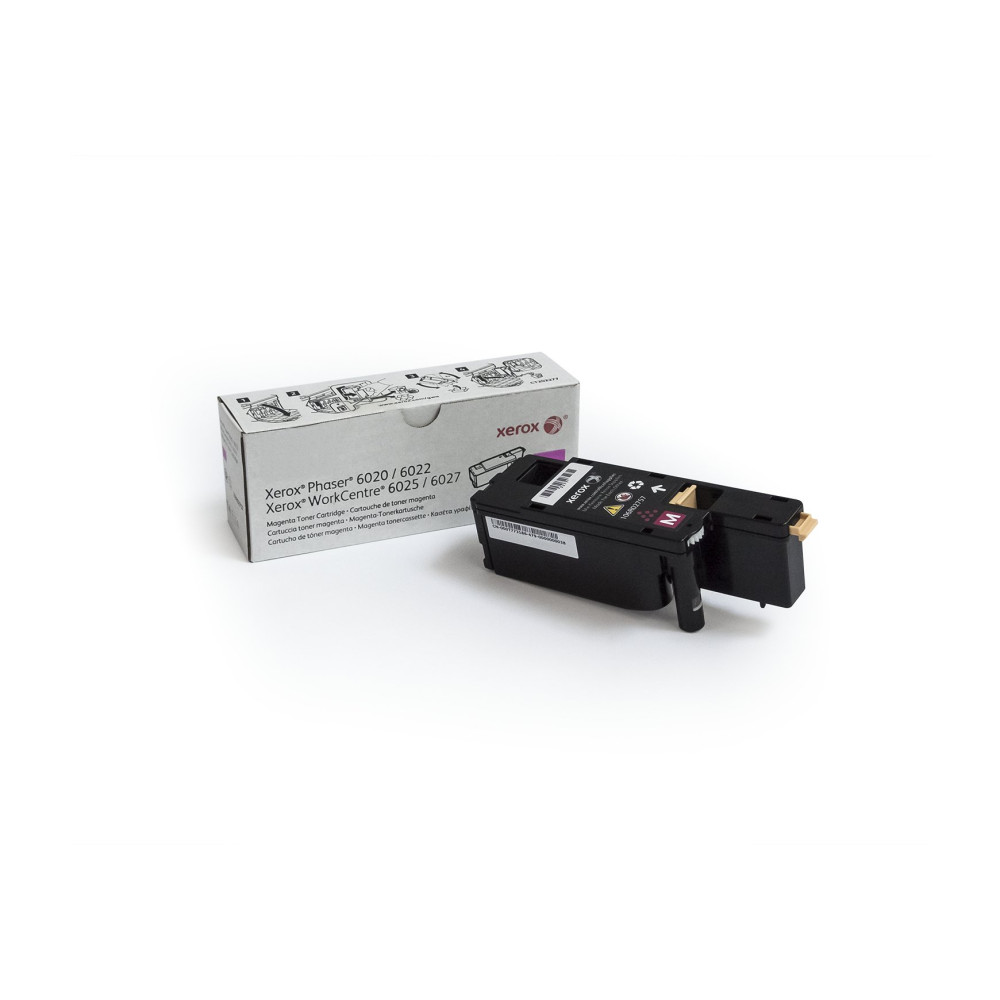 Xerox Cartuccia toner Magenta a Capacità standard da 1000 Pagine per Phaser® 6020/6022, WorkCentre® 6025/6027 (106R02757) Xerox Cartuccia toner Magenta a Capacità standard da 1000 Pagine per Phaser® 6020/6022, WorkCentre® 6025/6027 (106R02757)