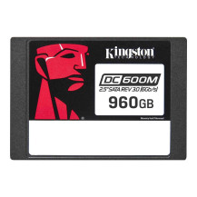 Kingston DC600ME - SSD - Impresa, Uso Misto - crittografato - 960 GB - interno - 2,5" (6,4 cm)