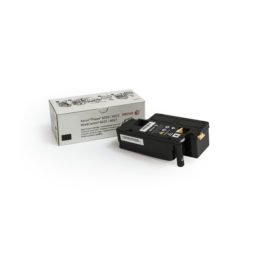 Xerox Cartuccia toner Nero a Capacità standard da 2000 Pagine per Phaser® 6020/6022, WorkCentre® 6025/6027 (106R02759) Xerox Cartuccia toner Nero a Capacità standard da 2000 Pagine per Phaser® 6020/6022, WorkCentre® 6025/6027 (106R02759)