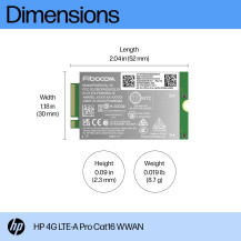 HP Modem mobile senza fili - 4G LTE Avanzato
