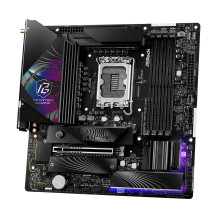 ASRock Phantom Gaming Z890M RIPTIDE WIFI - Scheda madre - micro ATX - LGA1851 Socket - Chips Z890 - USB4, USB 3.2 Gen 2, USB 3.2