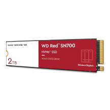 WD Red SN700 WDS200T1R0C-68BDK0 - SSD - 2 TB - interno - M.2 2280 - PCIe 3.0 x4 (NVMe)
