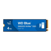 WD Blue SN5000 WDS400T4B0E-00BKY0 - SSD - 4 TB - interno - M.2 2280 - PCIe 4.0 x4 (NVMe)