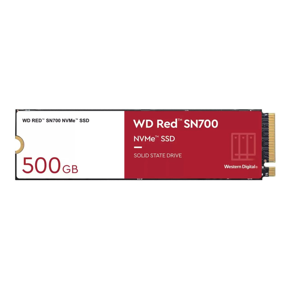 WD Red SN700 WDS500G1R0C-68BDK0 - SSD - 500 GB - interno - M.2 2280 - PCIe 3.0 x4 (NVMe)
