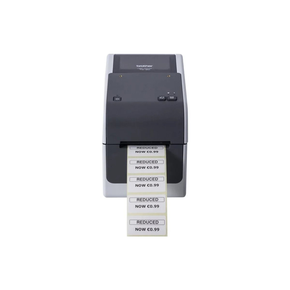 Brother TD-2320D20N - Stampante di etichette/riciepti - n/c (probabilmente si riferisce a "nero e bianco" o "software") - Termic