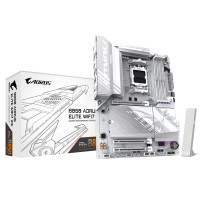 Gigabyte AORUS B850 ELITE WIFI7 ICE - Scheda madre - ATX - Socket AM5 - Chipsatz AMD B850 - USB-C 3.2 Gen 2x2, USB-C 3.2 Gen 2, 