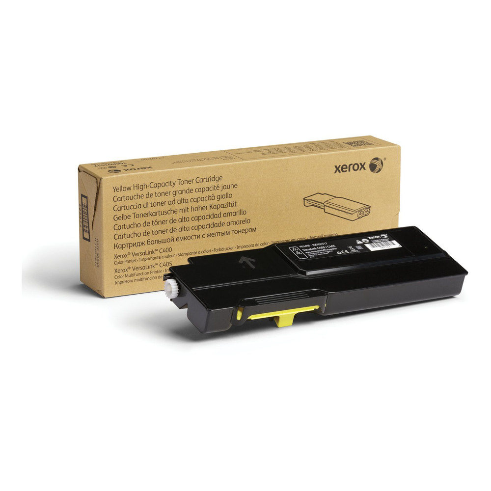 Xerox Cartuccia toner Giallo a Alta capacità da 4800 Pagine per Stampante a colori ® VersaLink® C400/multifunzione a colori ® Xerox Cartuccia toner Giallo a Alta capacità da 4800 Pagine per Stampante a colori ® VersaLink® C400/multifunzione a colori ®