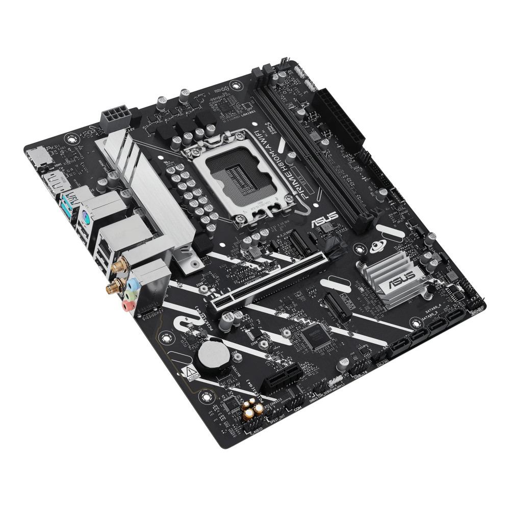 ASUS PRIME H810M-A WIFI - Scheda madre - micro ATX - LGA1851 Socket - Chipset H810 - USB-C 3.2 Gen 1, USB 3.2 Gen 2, USB 3.2 Gen
