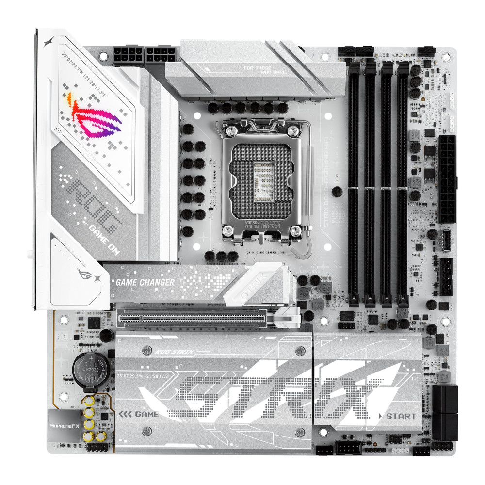 ASUS ROG STRIX B860-G GAMING WIFI - Scheda madre - micro ATX - LGA1851 Socket - Chipset B860 - USB4, USB 3.2 Gen 2, USB-C 3.2 Ge