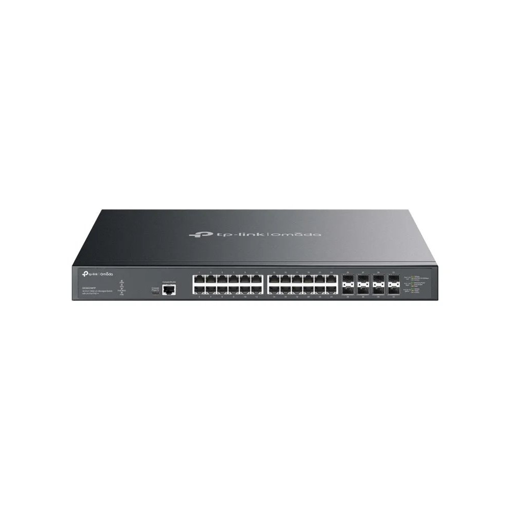 TP-LINK Omada SX3832MPP V1 - Switch - L2+ - gestito - 24 x 100/1000/2.5G/5G/10GBase-T (PoE++)