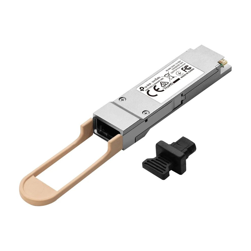 TP-LINK Omada SM9110-SR4, Fibra ottica, 100000 Mbit/s, QSFP28, MPO-12, MTP, 50/125 ┬Ám, SR4