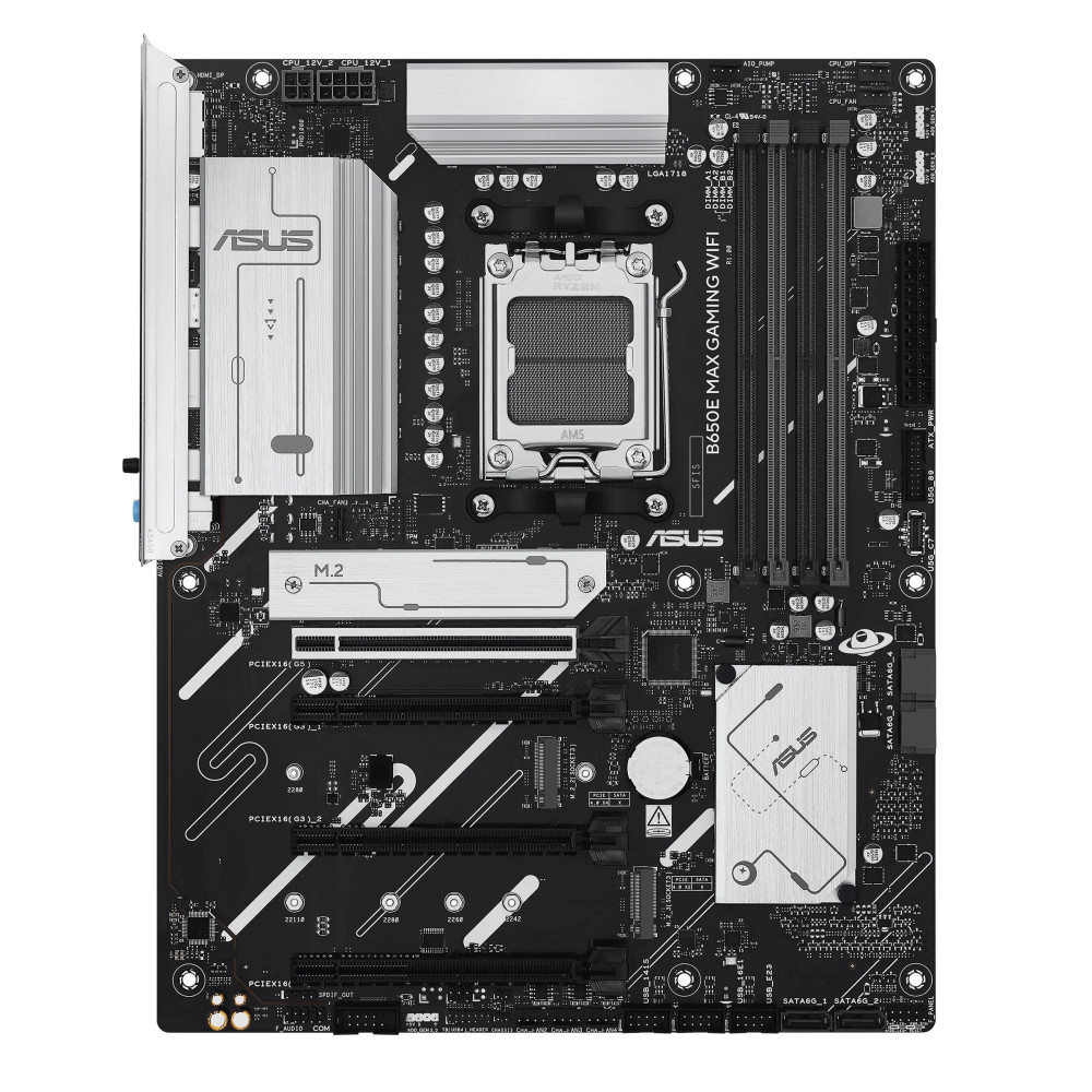 ASUS PRIME B850-PLUS WIFI - Scheda madre - ATX - Socket AM5 - Chipsatz AMD B850 - USB-C 3.2 Gen2, USB 3.2 Gen 2, USB 3.2 Gen 1, 