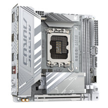 Gigabyte AORUS B860I PRO ICE - Scheda madre - Mini-ITX - LGA1851 Socket - Chipset B860 - USB4, USB-C 3.2 Gen2, USB 3.2 Gen1, USB