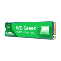 WD Green SN350 NVMe SSD WDS500G2G0C-00CDH0 - SSD - 500 GB - interno - M.2 2280 - PCIe 3.0 x4 (NVMe)