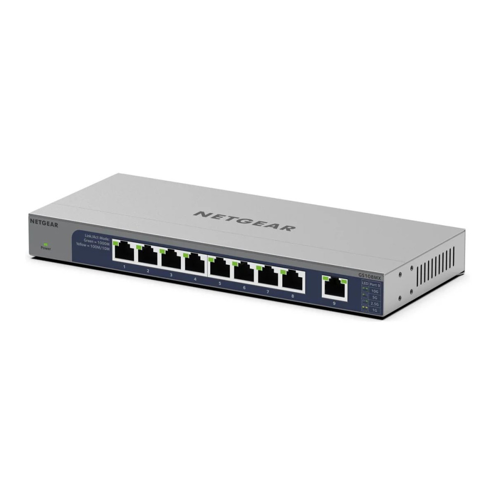 Netgear GS108MX - Switch - senza gestione - 8 x 10/100/1000